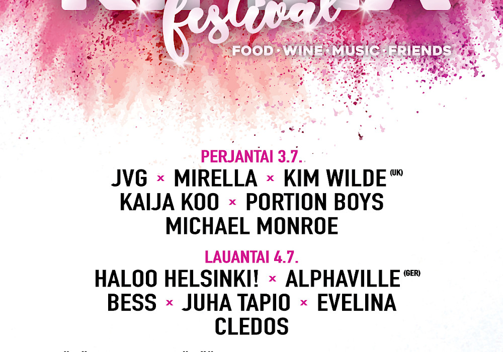 Suursuosion saavuttanut Kipinä Festival juhlitaan Helsingin Oulunkylan urheilupuistossa heinakuussa 2026!